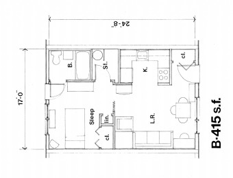 Knox Lane Annex A Unit Floor Plan Knox Lane Annex A Unit Floor Plan