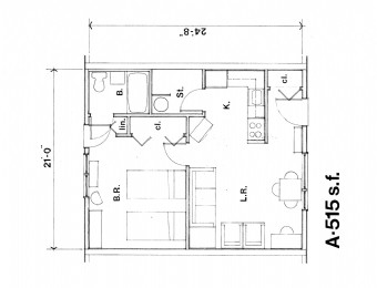 Knox Lane Annex B Unit Floor Plan