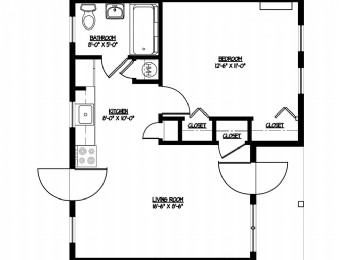Village Green Floor Plan B Village Green Floor Plan B